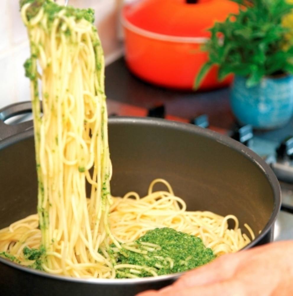 Spaghetti with Pesto